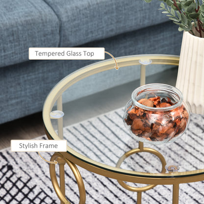 Nesting Coffee Tables Set — Set of 2