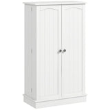 Kitchen Pantry Cabinet 5-Tier Shelves and 12 Spice Racks