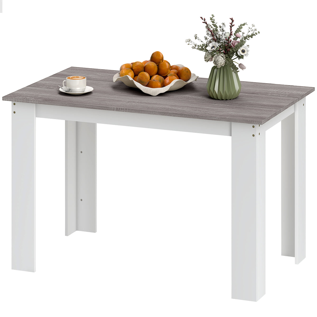 Dining Table 47 inch Engineered Wood 4-6 People