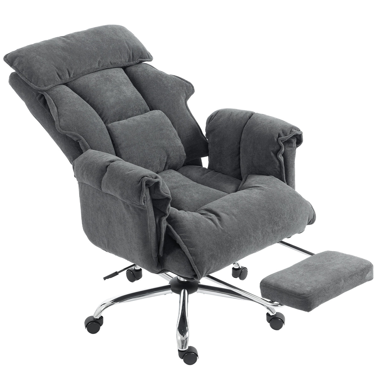 Ergonomic Office Desk Chair with Footrest