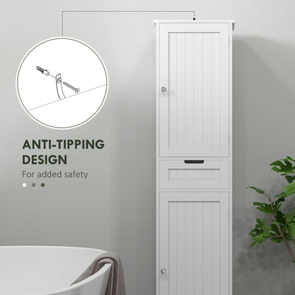 Freestanding Bathroom Cabinet with Drawer and Doors
