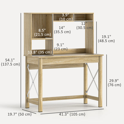 Computer Desk with Storage Hutch