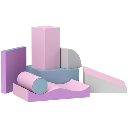 Modular Foam Climbing Play Blocks Set of 7 for Toddlers