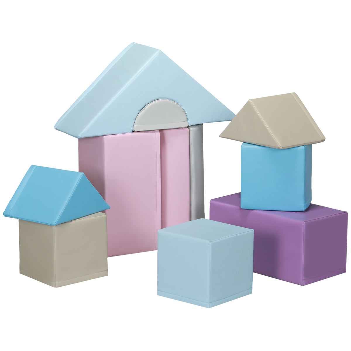 Soft Foam Play Blocks Set 11-Piece for Toddlers