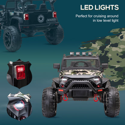 12V Electric Kids Police Off-Road Ride-On Car