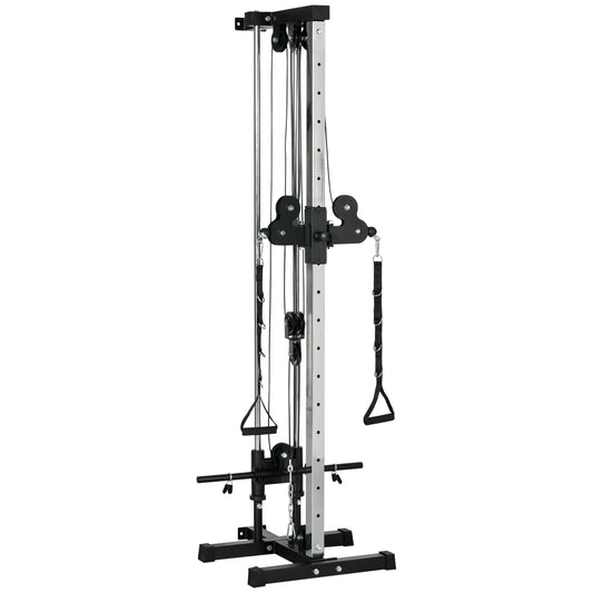 Wall Mount Dual Pulley Cable Station 15 Positions
