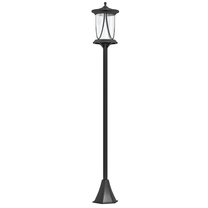 Solar Post Light Cool White LED Outdoor 50 in