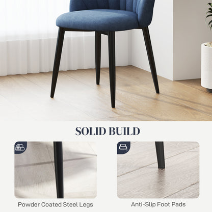 Dining chairs upholstered set of 4