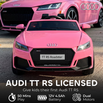 12V Kids Electric Ride On TT RS Car