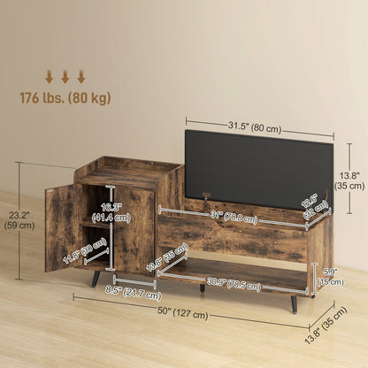 Industrial storage entryway bench
