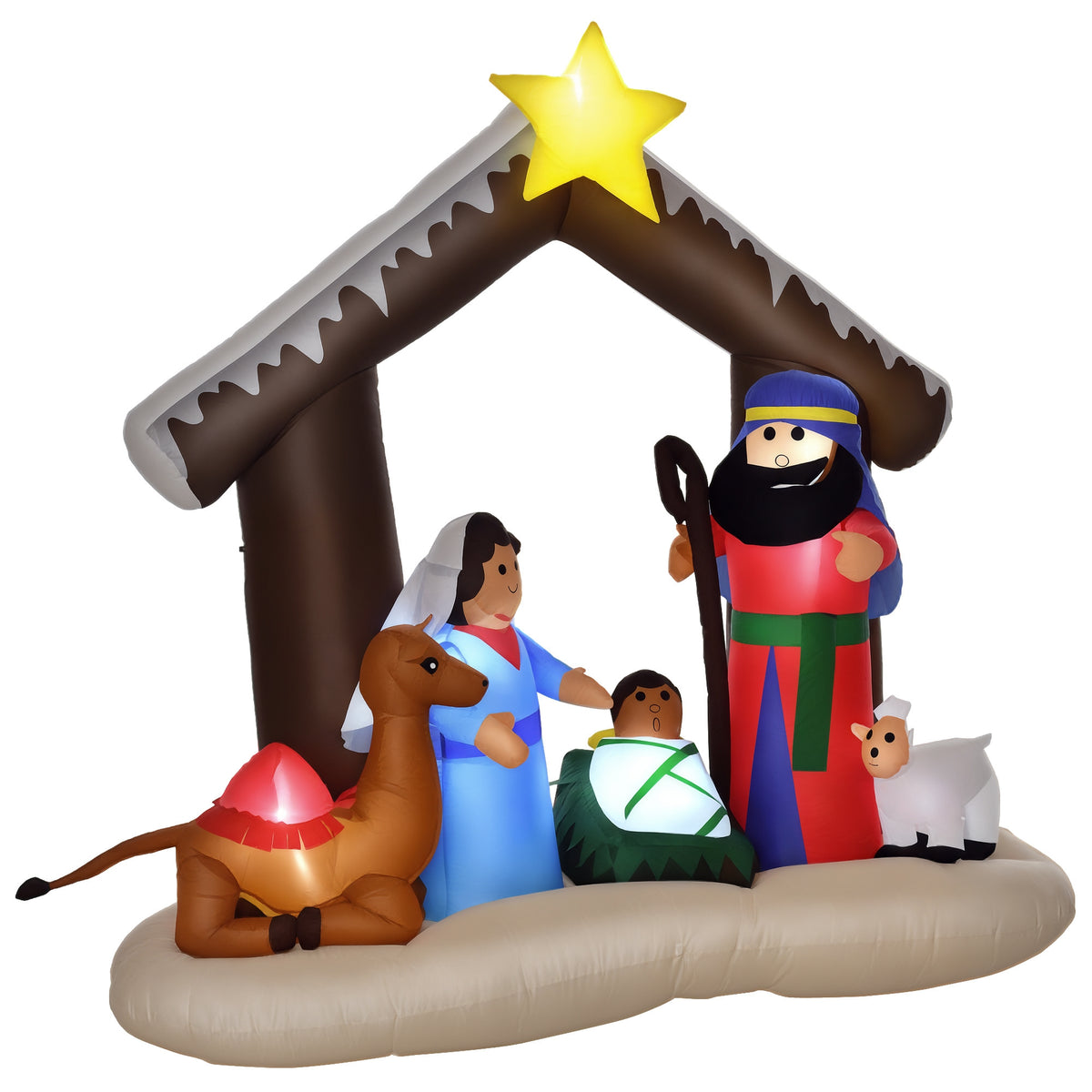 Christmas Nativity Inflatable Bible Arch 201 cm