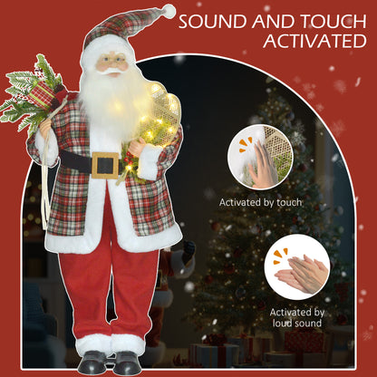 Life Size Animated Singing Dancing Santa 120cm