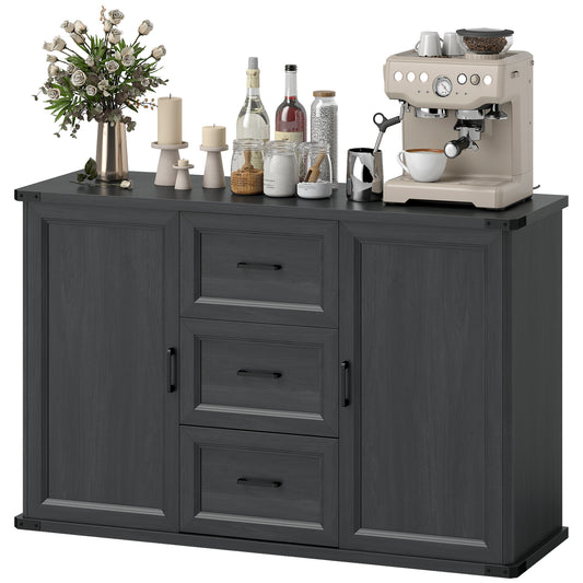 Sideboard buffet cabinet with drawers