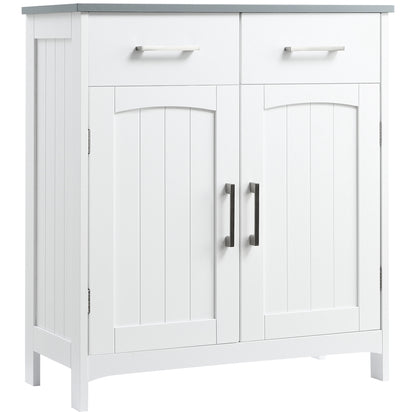 Mueble de baño sobre patas con cajones