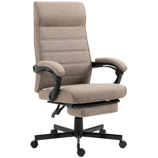 Office chair high back reclining with footrest