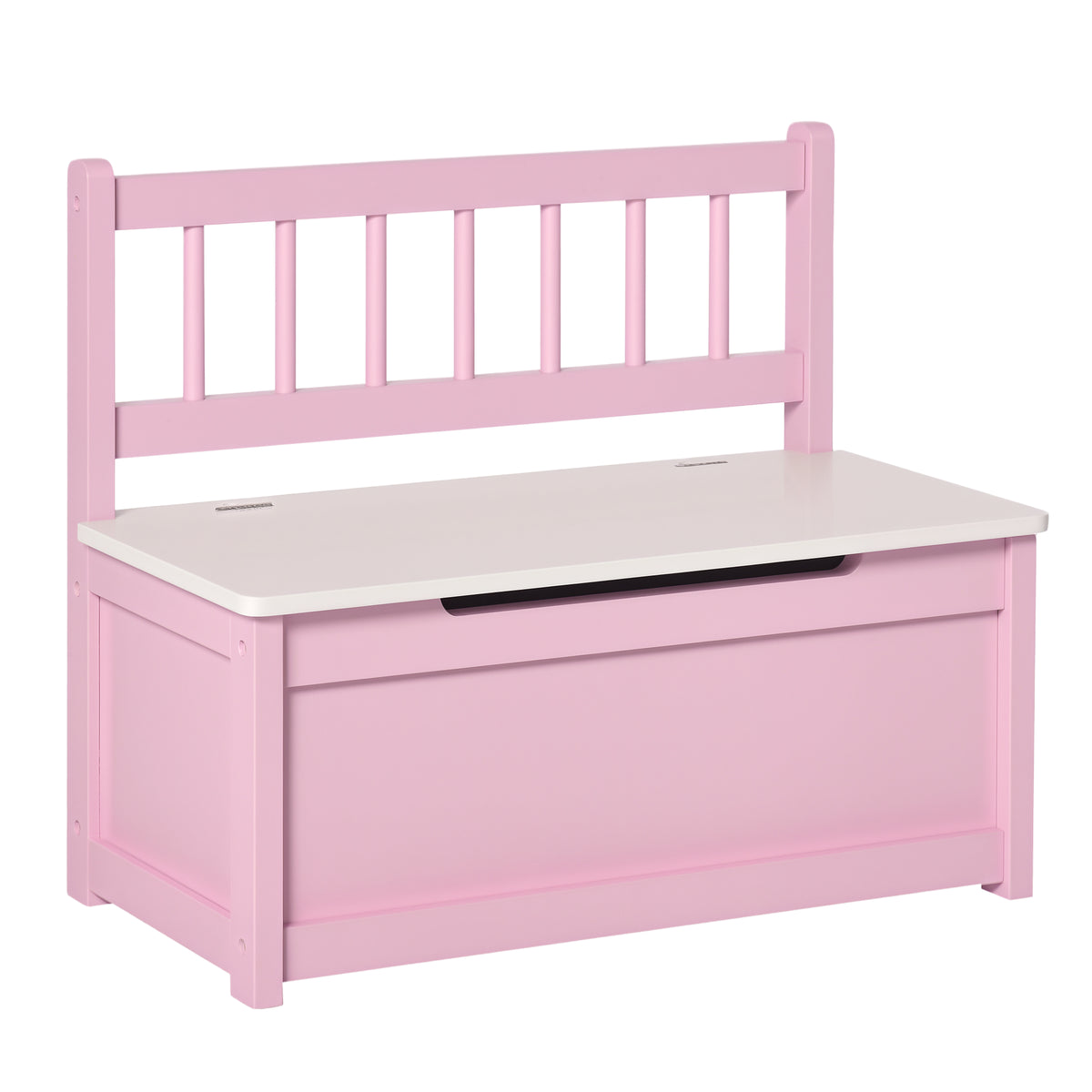 Toy box with storage bench