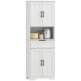 Kitchen buffet with hutch pantry cabinet