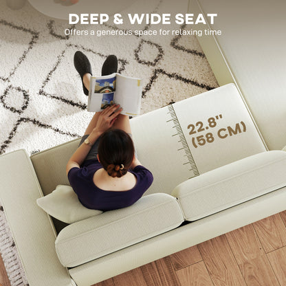 Corner Sofa with Changeable Chaise Corduroy