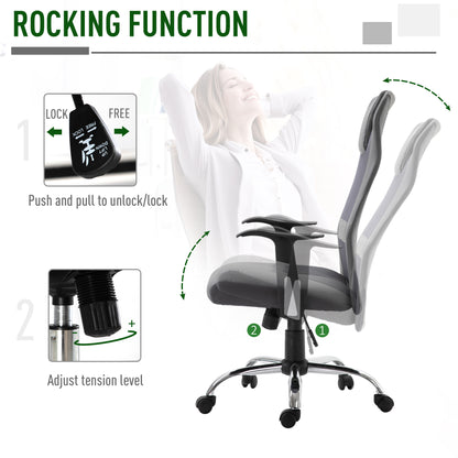 Ergonomic High Back Mesh Office Chair with Headrest