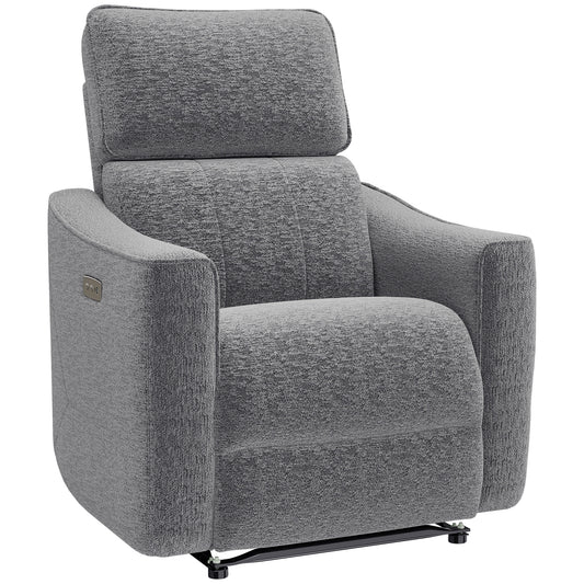 Power Recliner Chair in Chenille