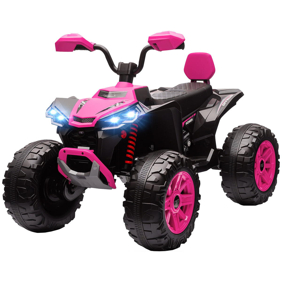 24V Kids All-Terrain 2-Seater Electric Ride-On ATV