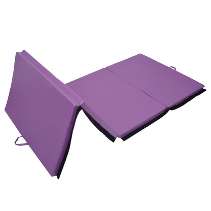 Colchoneta de gimnasia plegable gruesa para entrenamiento