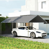 Car Shelter 10' Galvanized Steel
