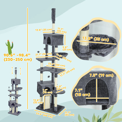 Floor to Ceiling Cat Tree