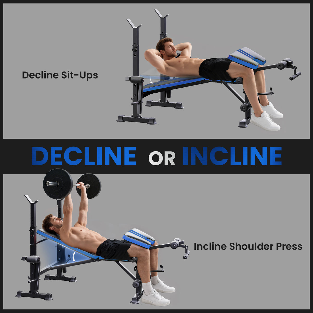 Adjustable multifunctional weight bench