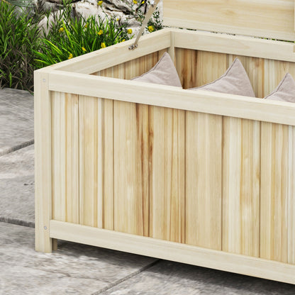 Wooden Outdoor Storage Box 172 L