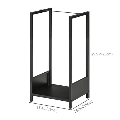 Steel Firewood Storage Rack 39 x 35 x 76 cm