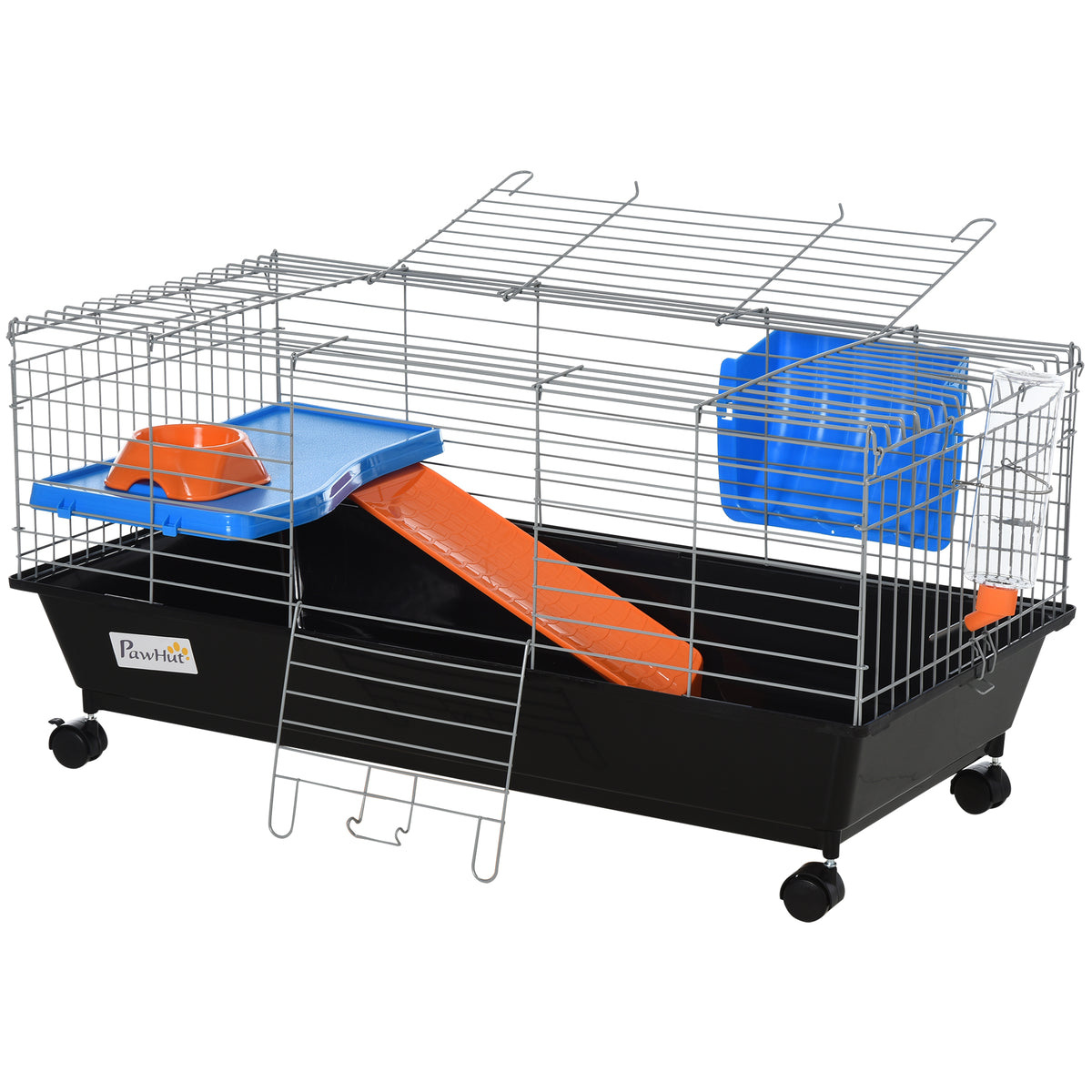 Small Animal Cage with Wheels and Accessories
