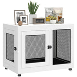 Dog Crate End Table Water-Resistant Cushion