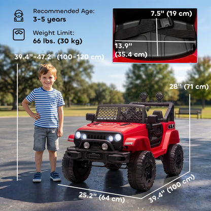 Electric ride-on car parental remote control 12V