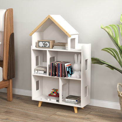 Toy storage organizer cabinet 3-tier bookshelf