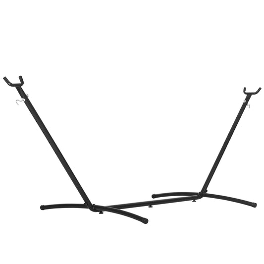 Soporte autoportante ajustable de metal para hamaca, compatible con hamacas de 10-13 pies