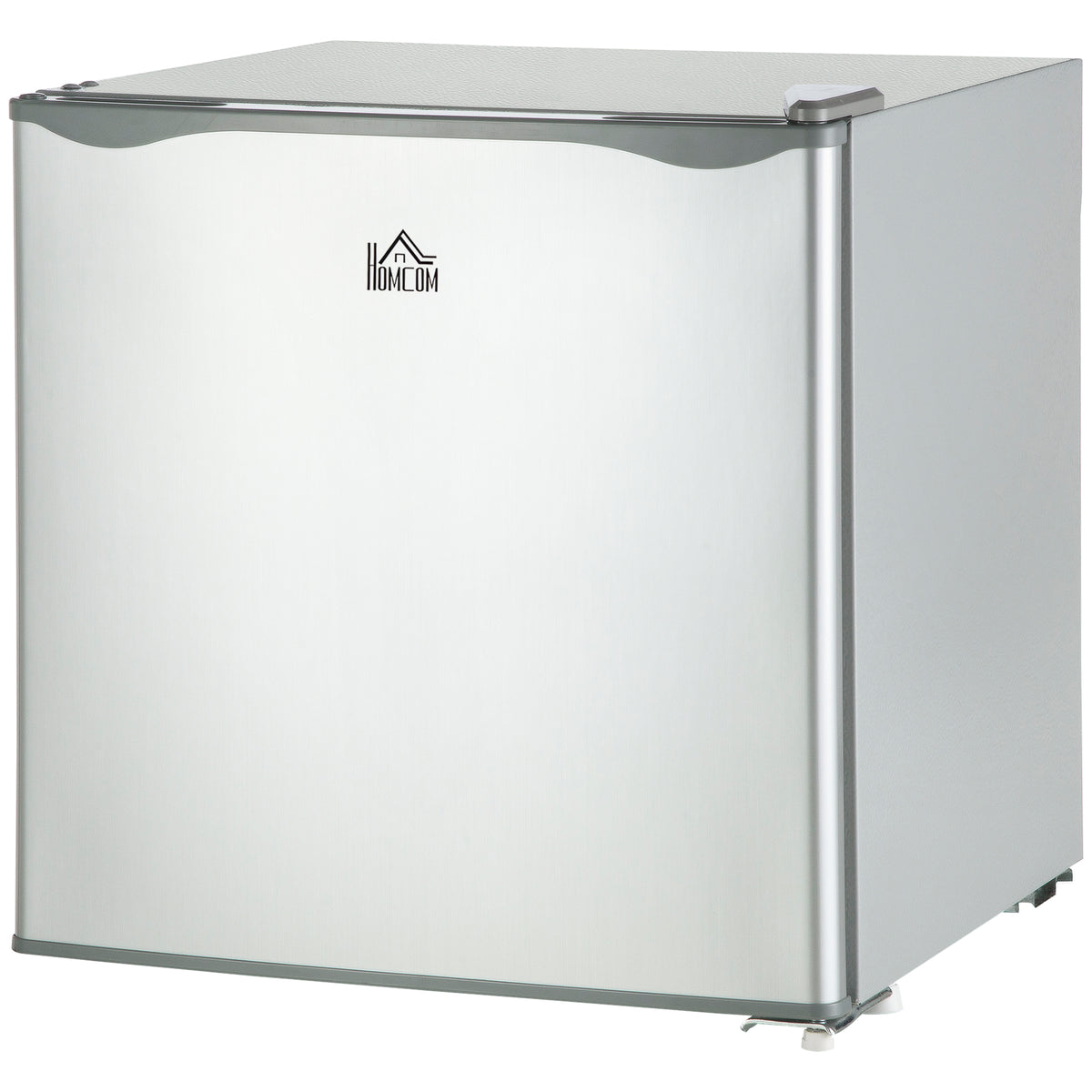 Compact upright freezer 1.1 cu ft with reversible door