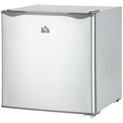 Compact upright freezer 1.1 cu ft with reversible door