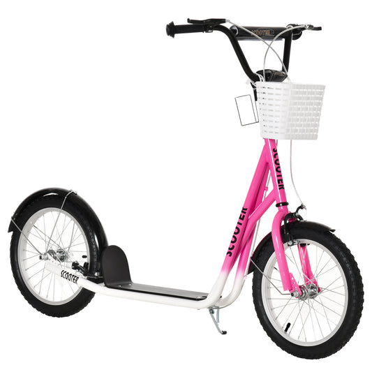 Kids kick scooter with adjustable handlebar