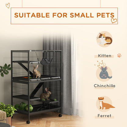 5-Tier Rolling Small Animal Cage