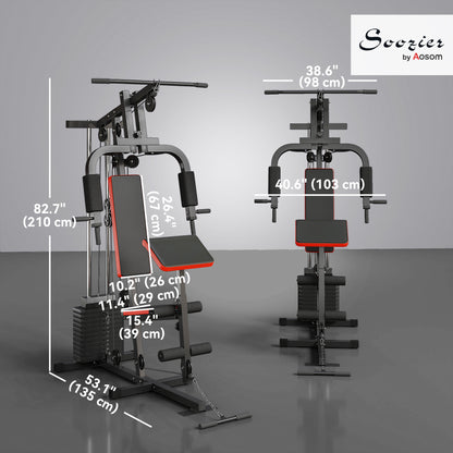 Máquina multifunción de entrenamiento 65 kg