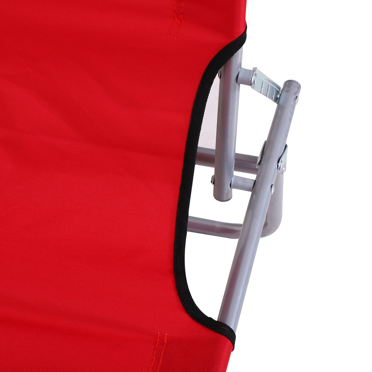Folding Lounge Chair with Adjustable Sun Shade