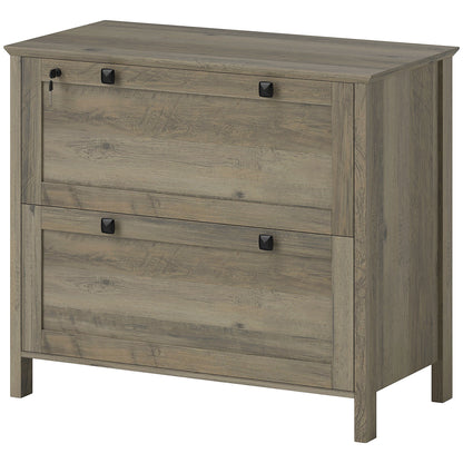 File Cabinet 2 Drawer Lockable with Adjustable Bar