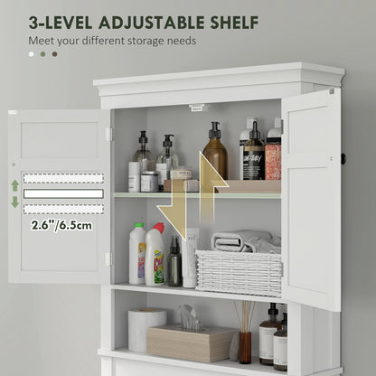 3-Tier Over Toilet Bathroom Storage Cabinet