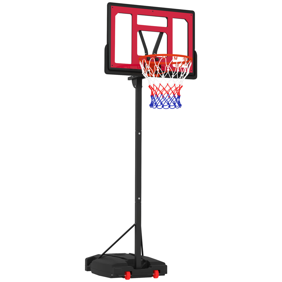 Kids adjustable basketball hoop