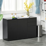 Modern kitchen sideboard storage cabinet