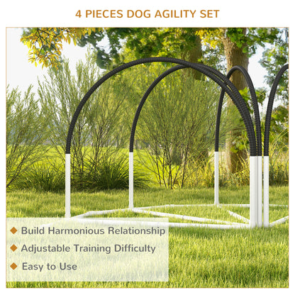 Dog Agility Training Equipment Set — Set of 4
