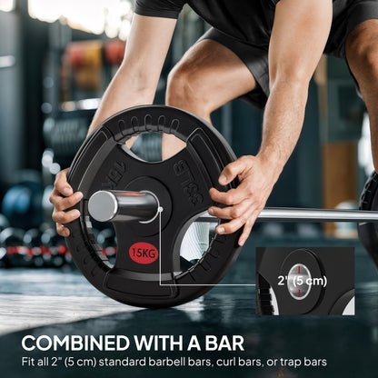 Olympic weight plates set — Set of 2