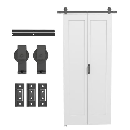 Puerta corredera plegable 35 pulg. x 83 pulg.