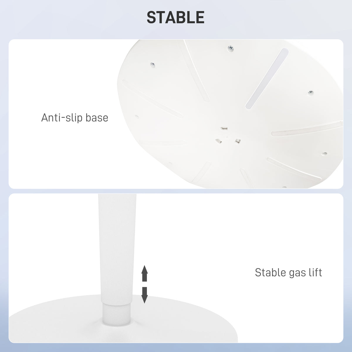 Ergonomic standing desk wobble stool leaning chair